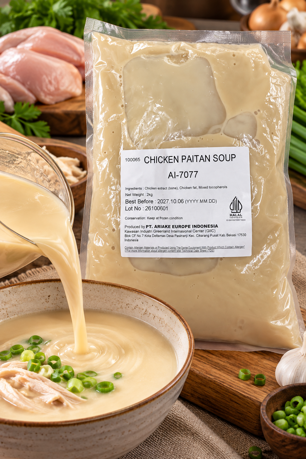 Chicken Paitan Soup AI-7077