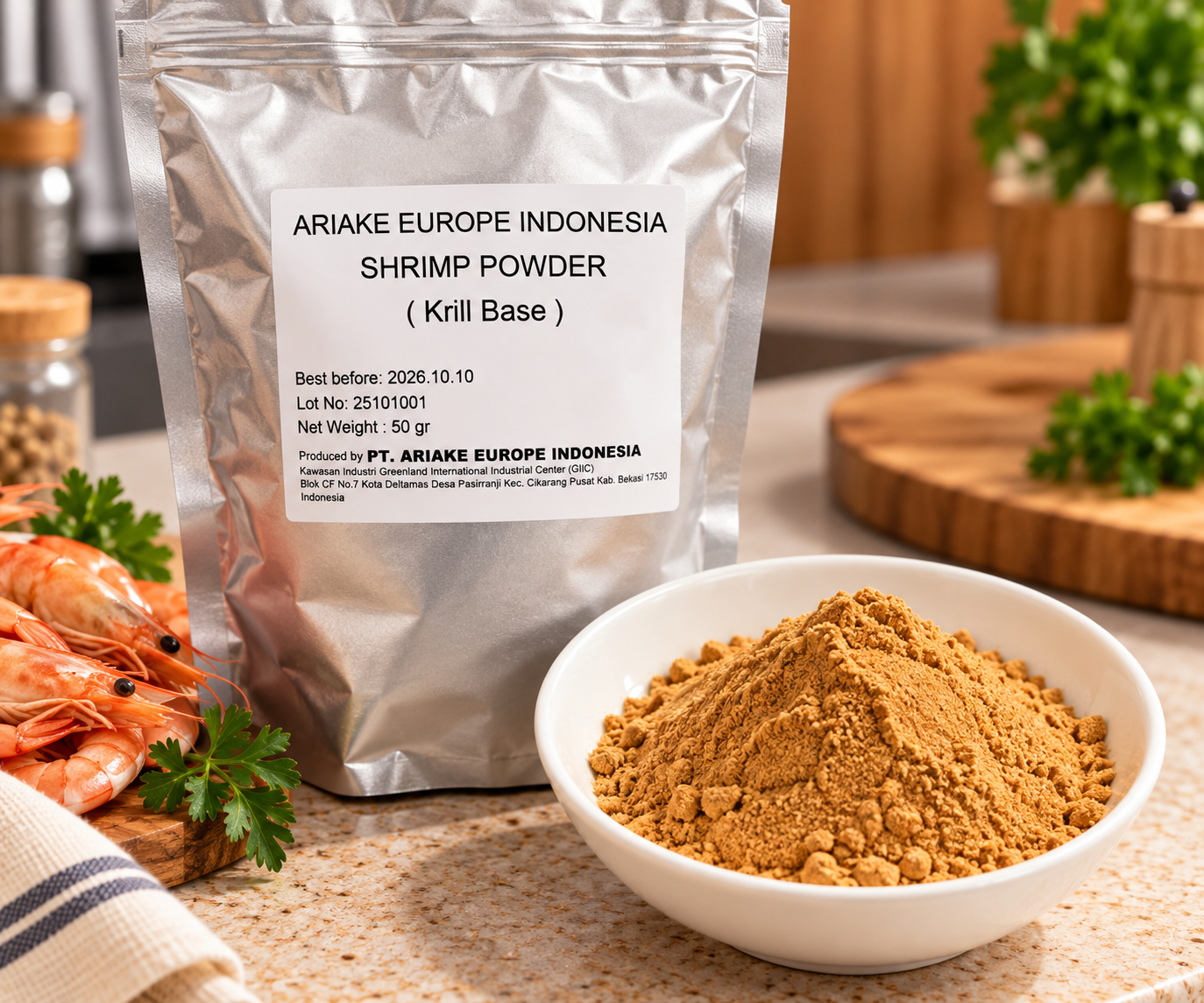 Shrimp Powder (Krill Base)