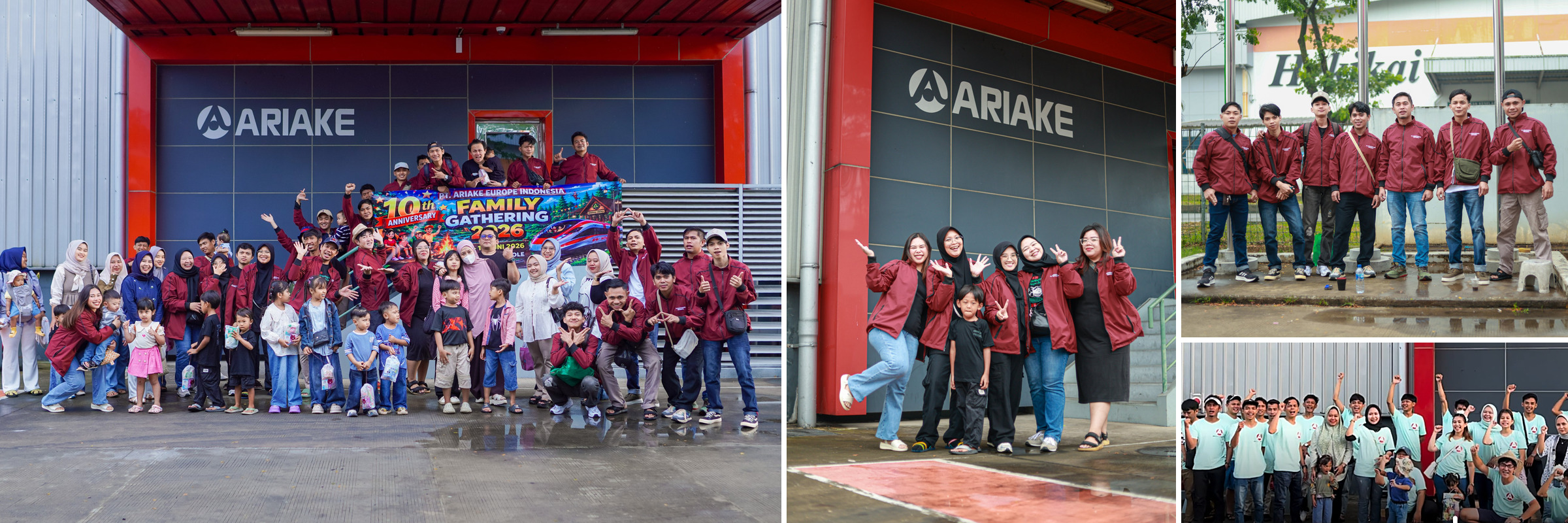 PT Ariake Europe Indonesia Family Gathering Photo Collage